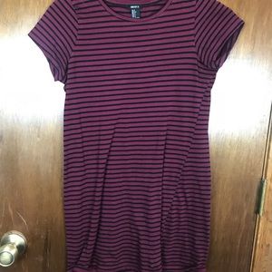 Striped T-Shirt Dress